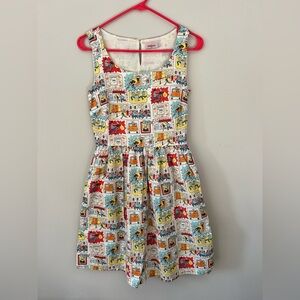 Cath Kidston Comic Print Dress